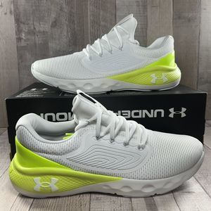 Under Armour Men's UA Charged Vantage 2 Running Shoes Sneaker Low White Size 12